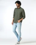 Indigo Superflex Slim Fit Jeans - Ron